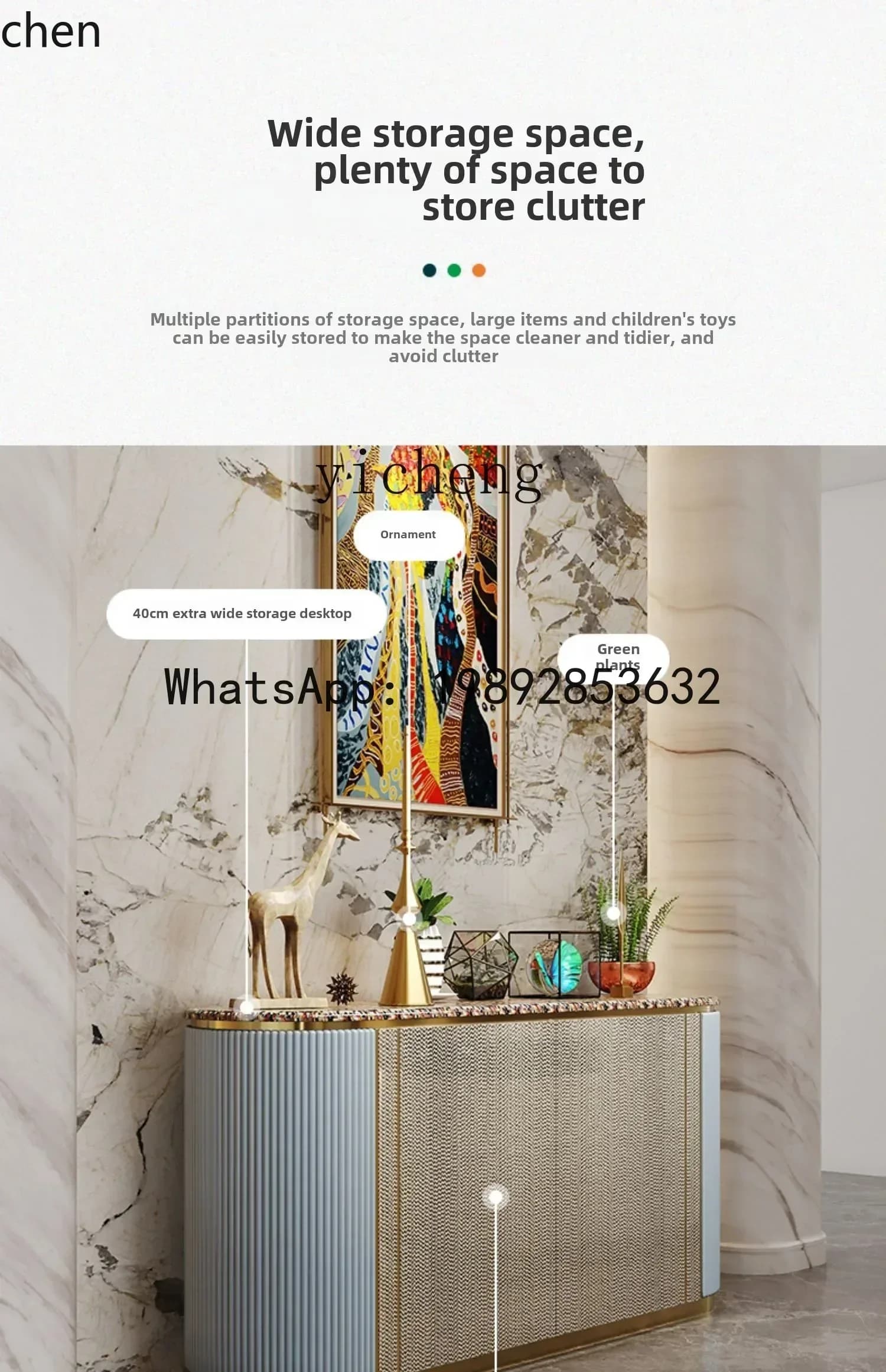 TQH-c13   dining side cabinet, new product in living room, tea side cabinet against the wall, simple and advanced storage