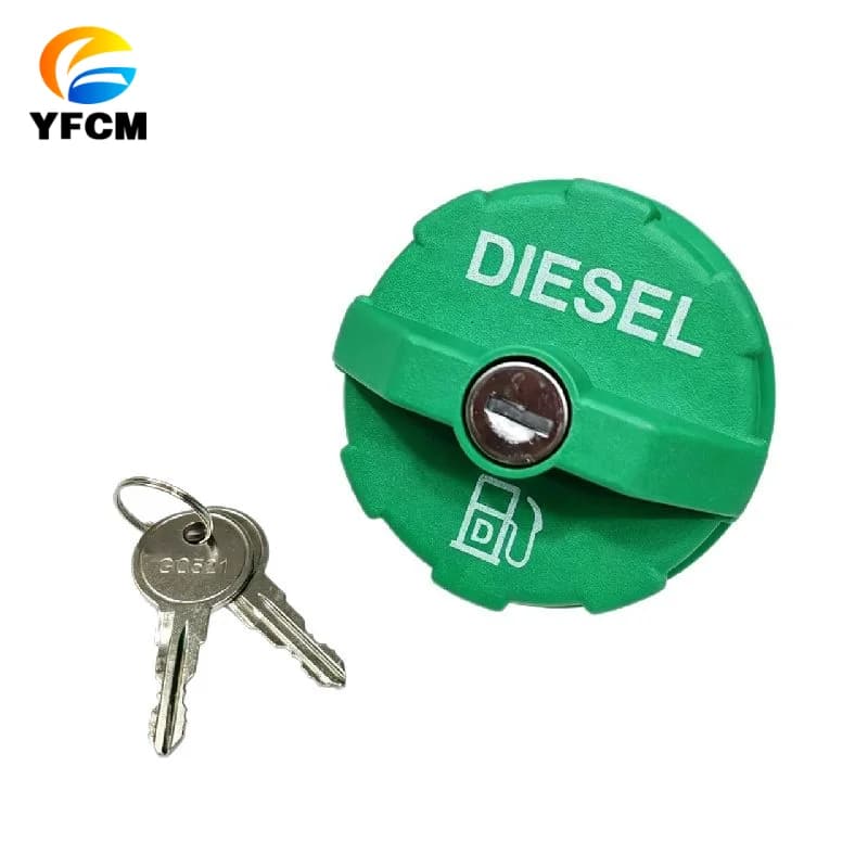 1pcs Excavator Parts 6661696 Green Fuel Tank Cap for Bobcat