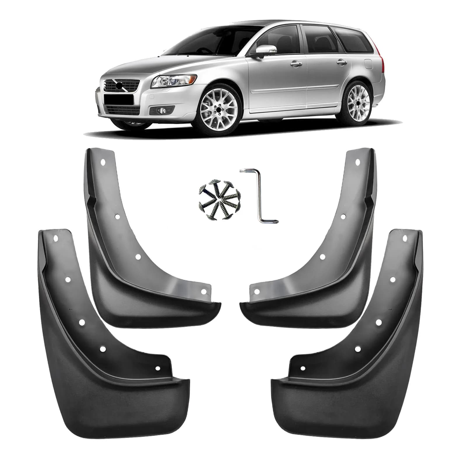 Suitable for 08-13 Volvo V50 Volvo V50 Mud Flaps Foreign Trade Fenders
