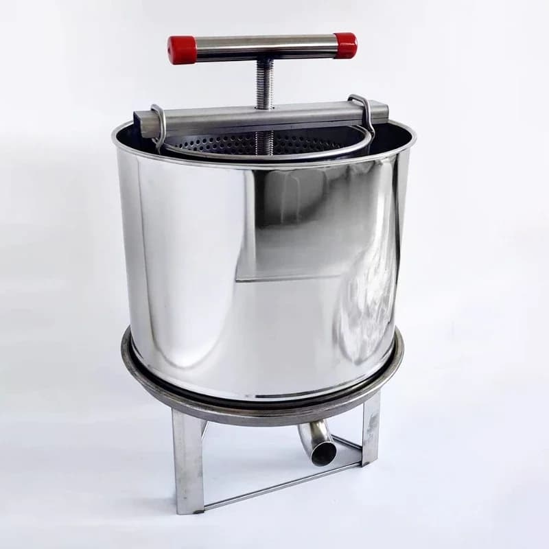 Splash-proof cover honey press, small household manual honey press