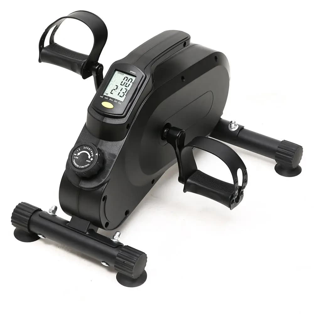 Under Desk Elliptical Machine for Home Indoor Workout Pedal Legs Foot Cycle Mini Elliptical Stepper Machine Exerciser