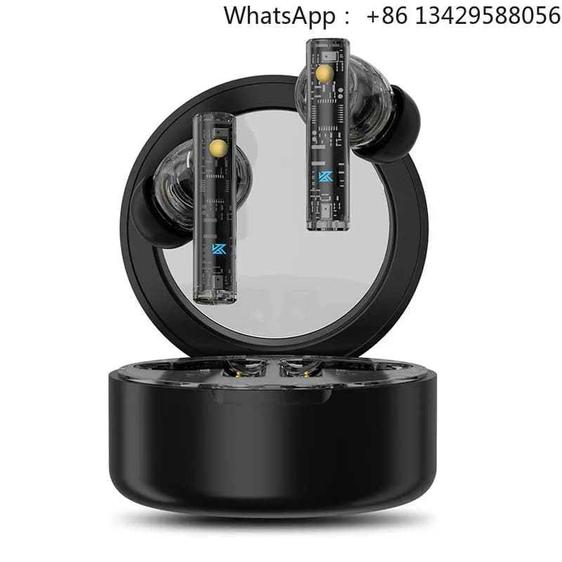 KZ ANC TWS Earphone Carol 55ms Low Latency 42hours Battery Life 6-Microphone Hybrid Active Noise Cancellation Earbuds