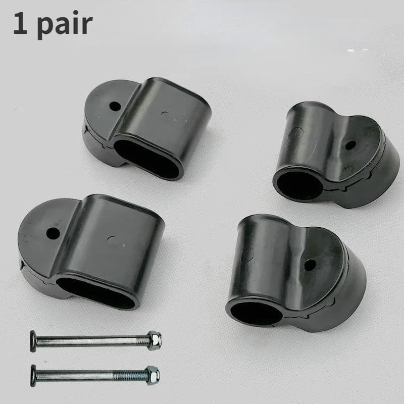 1 pair Recliner connecting pipe fitting connecting buckle Folding lounge chair Pipe coupling connector Recliner accessories