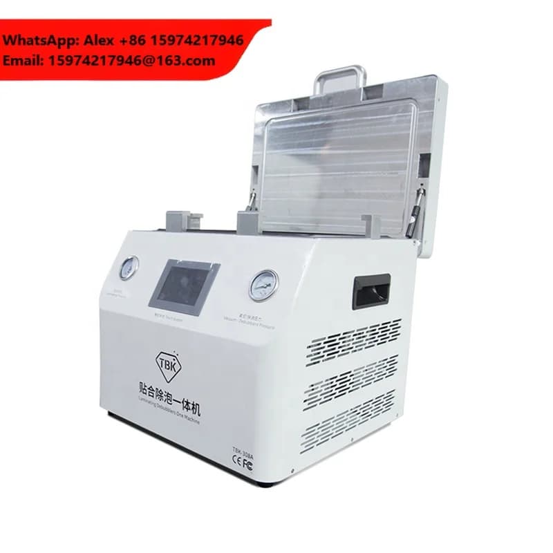 TBK 308A 2 In 1 OCA Vacuum Laminating Machine And Autoclave Bubble Remover For 15 Inch LCD Touch Screen Repair Refurbish