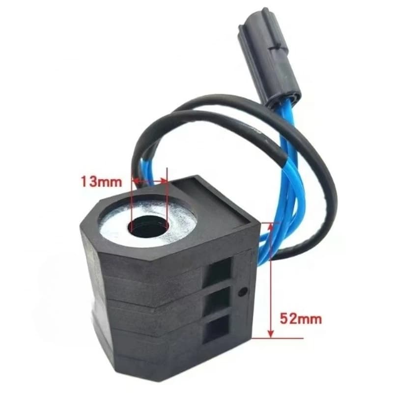 for valve coil 12v excavator electric coil