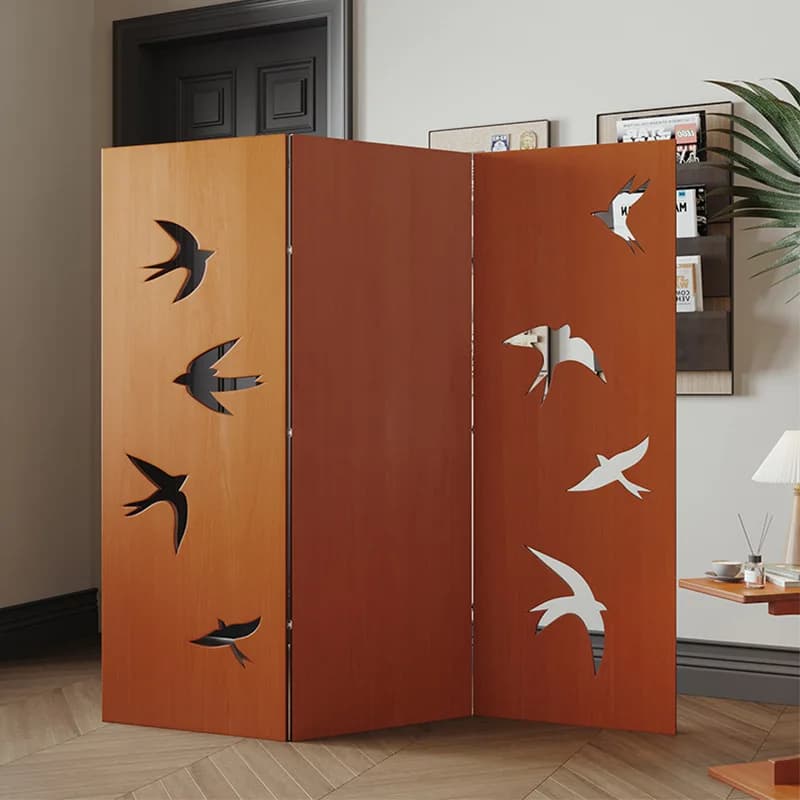 DSA medieval screen living room modern simple entry partition folding mobile entrance screen office home