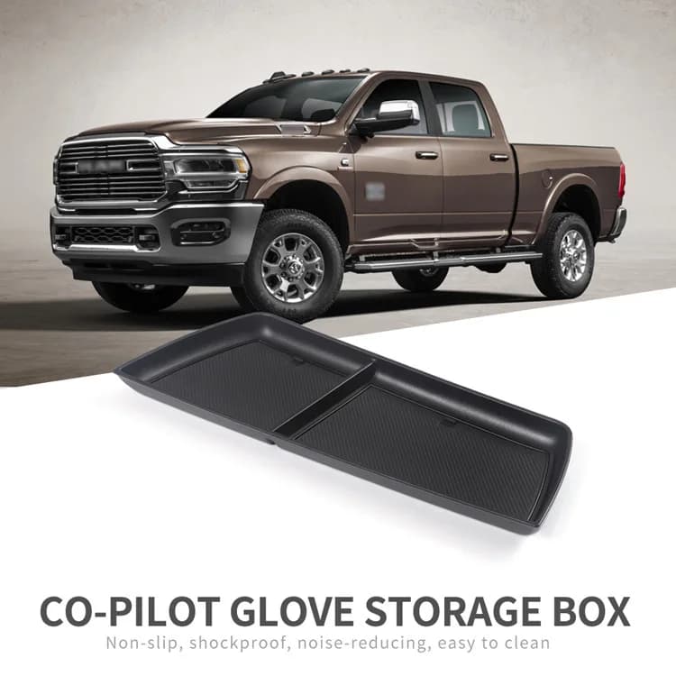 For 19-25 Dodge Ram RAM1500 front passenger dashboard storage box central control