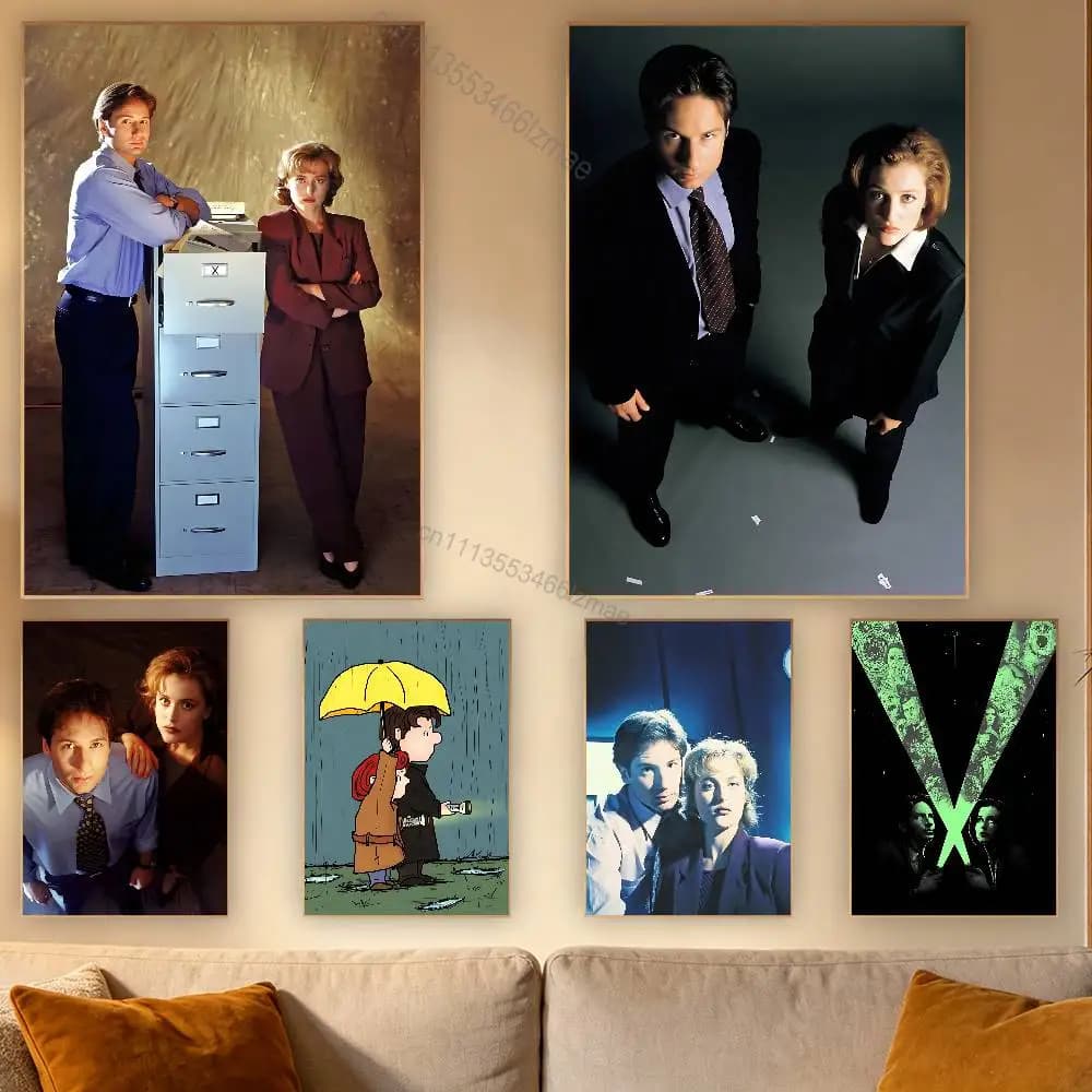 The Fantastical X-X Files Cool Poster Wall For Sticky Decoration Waterproof Home Living Room Bedroom Bar