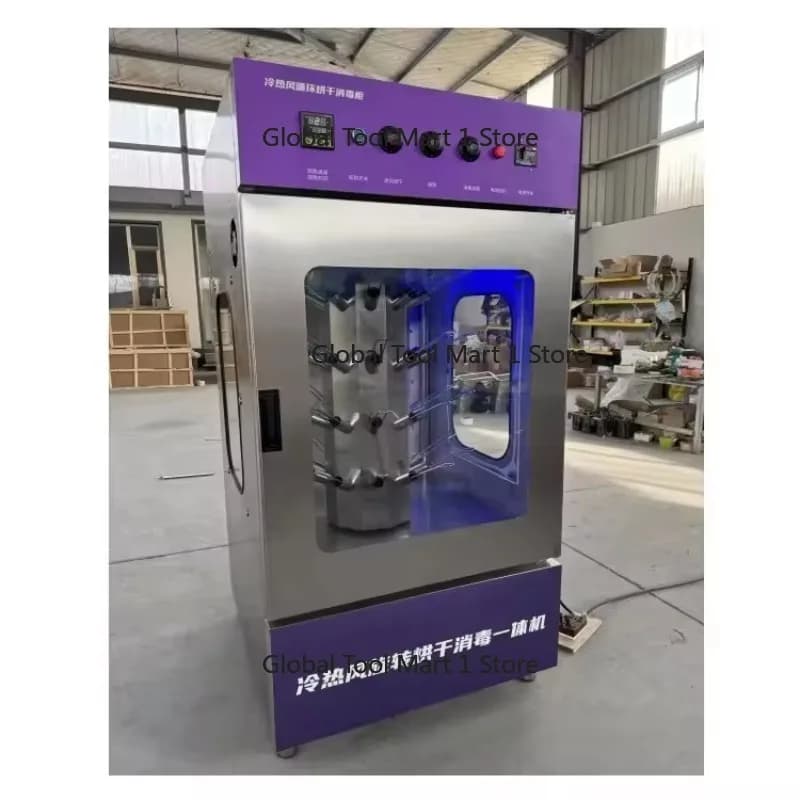 Low Price Rotary Shoe Gear Boot Drying Machine / Dry Cleaning Sport Shoes Machine / Industrial Shoe Dryer
