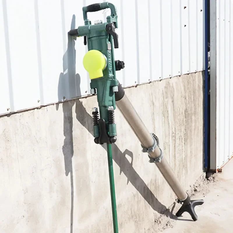 New Strong Power Dual Use Mine Pneumatic Air Leg Rock Drill Tunnel Handheld Rock Drill Tianshui YT28 Rock Drill