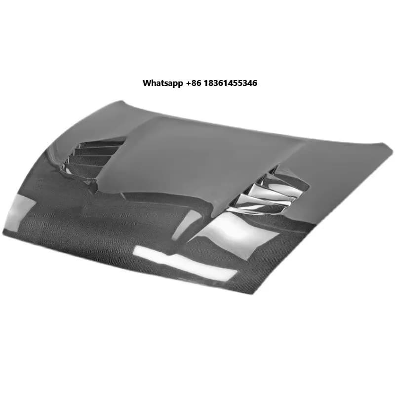 For  370Z 2009-2019 Car Carbon Fiber Fibre Front Engine Bonnet Hood