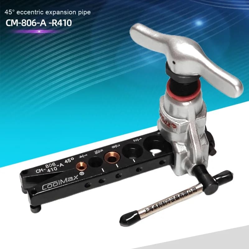 High Quality Original CM-806-A-R410A Flaring Tool 45-Degree Eccentric Bell Mouth Stainless Steel Copper Tube Expander GS