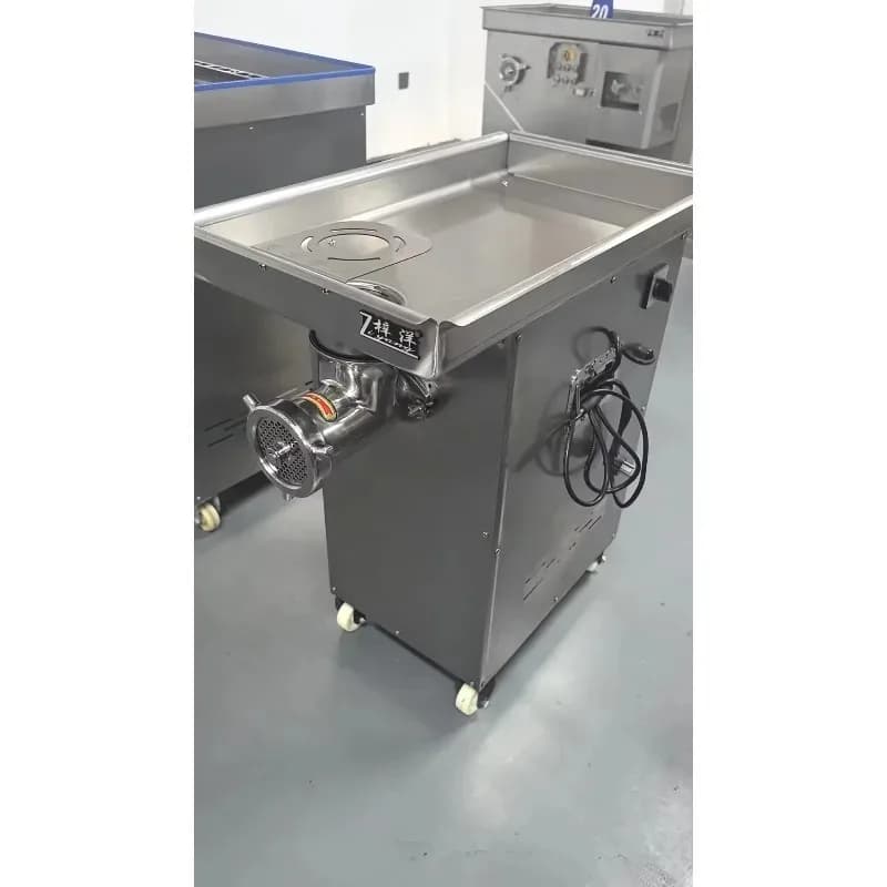 Commercial Stainless Steel Meat Grinder Multifunctional High Efficiency Industrial Machine for Chicken Beef Pork for Restaurant