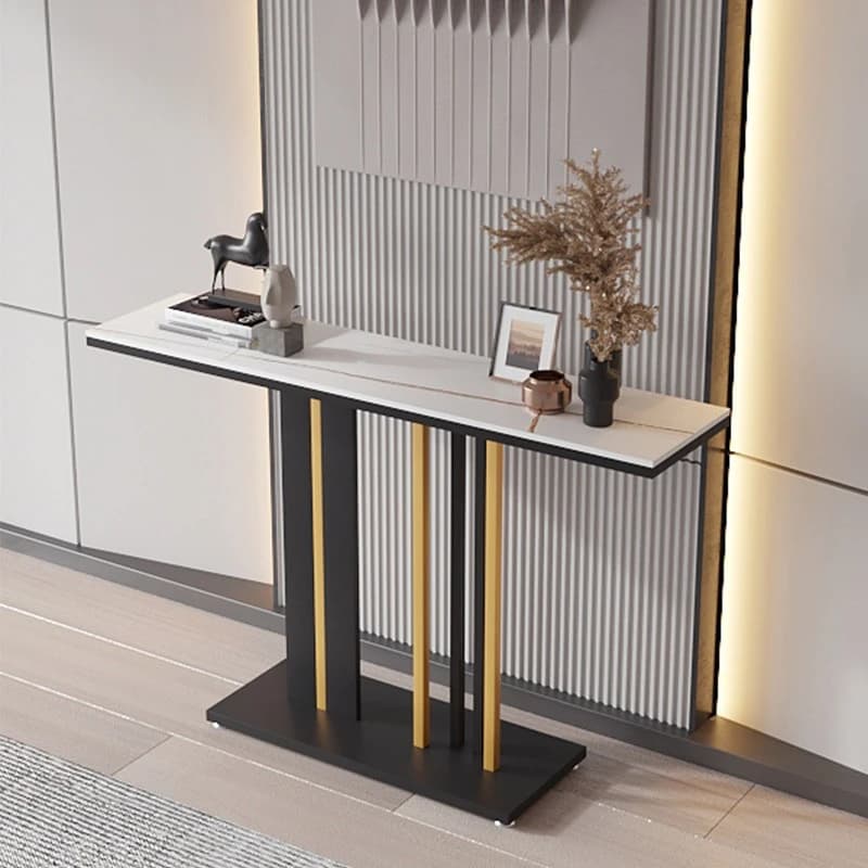 long console light luxury tables entrance living room modern narrow console table Interior lounge scrivania house furniture