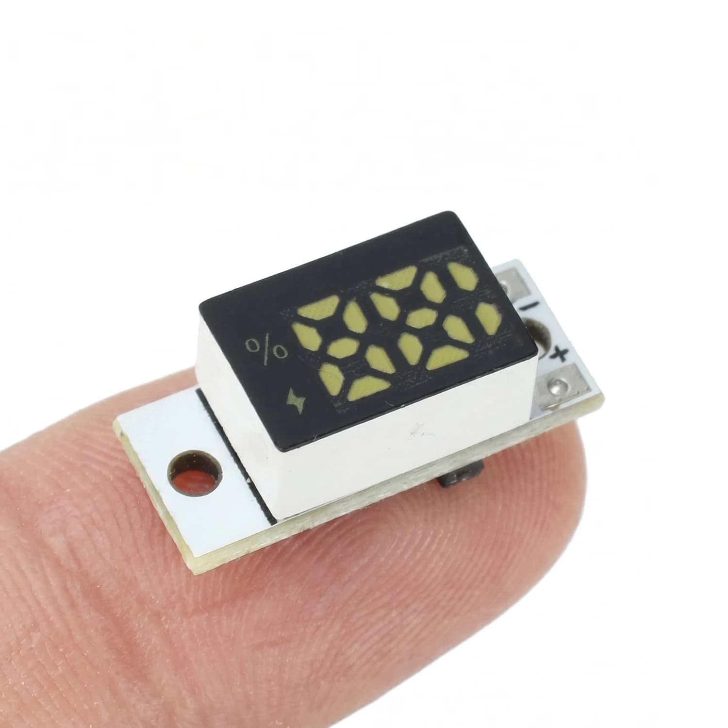 Ultra-Mini 1S-4S Lithium Battery Indicator Module 0-100% Capacity Display Low Power Consumption 18650 21700 Li-ion Battery Meter