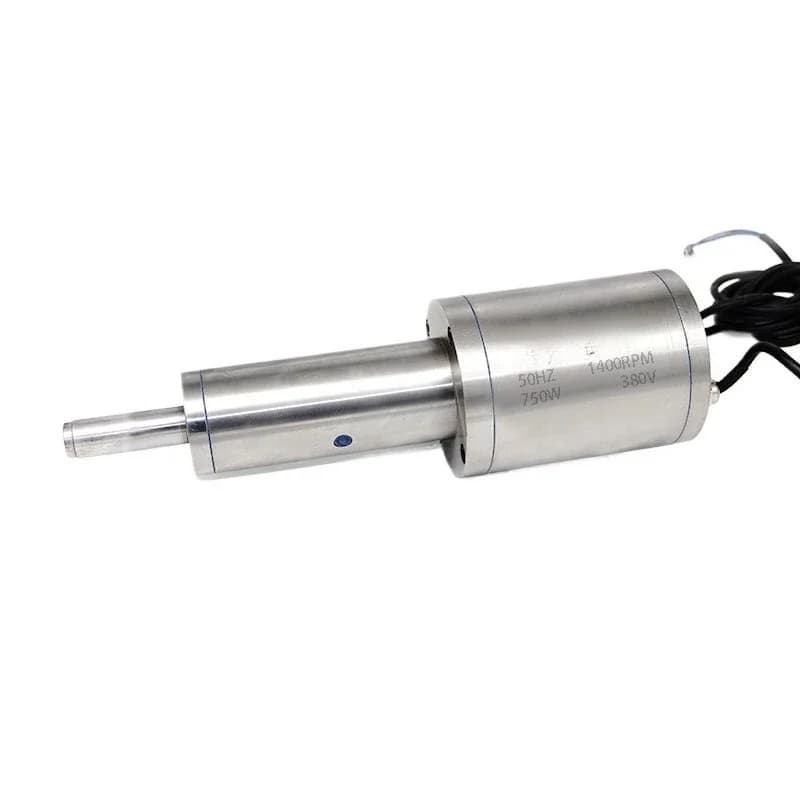 750W 50hz 1400 rpm, spindle motor, precision spindle motor