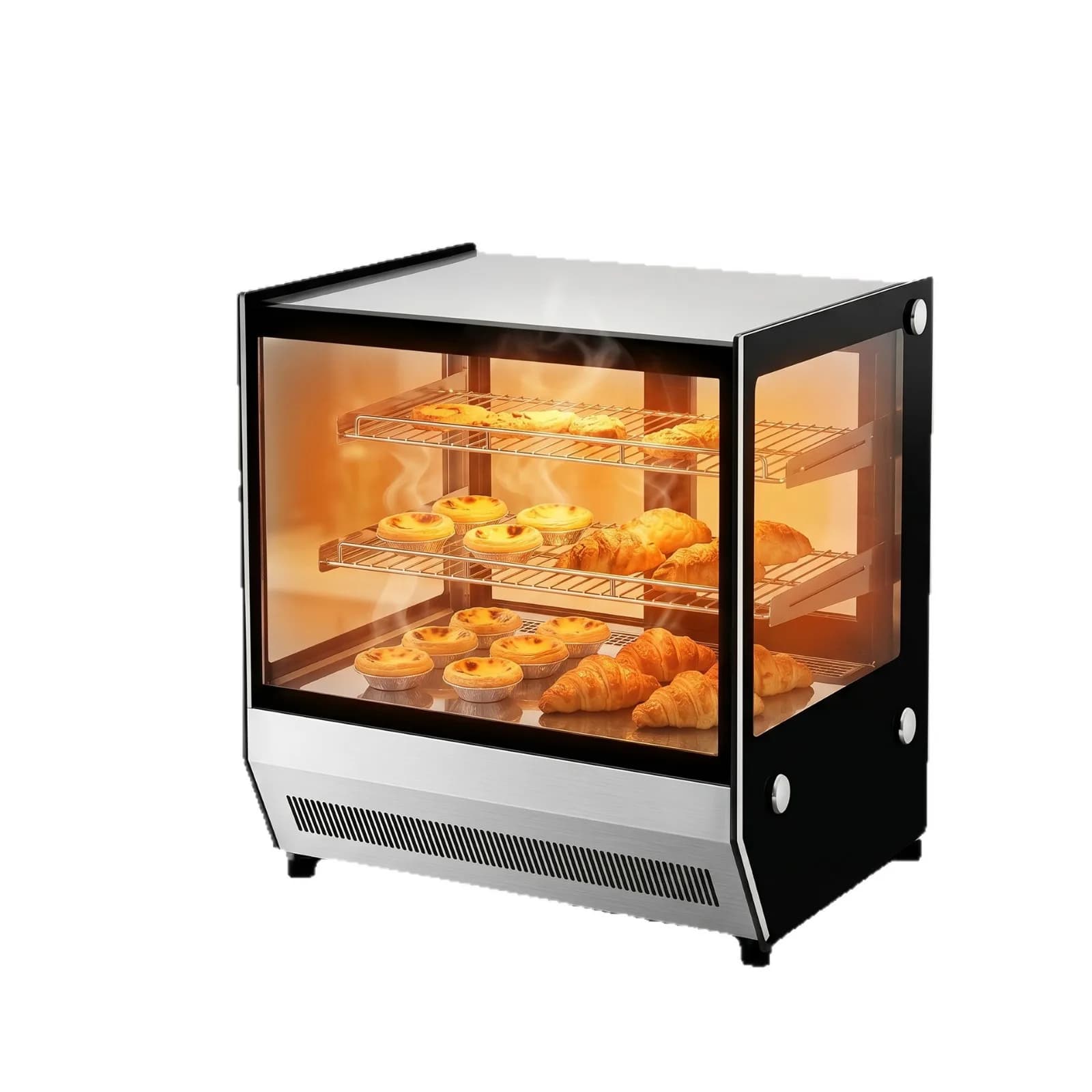 CX commercial desktop thermal insulation display cabinet, heated constant temperature cooked food cabinet