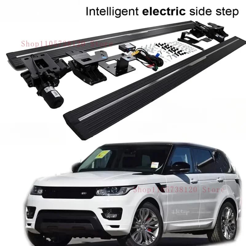 High Quality Retractle Side Step Running Board Range Rover Sport - Thicken Widen