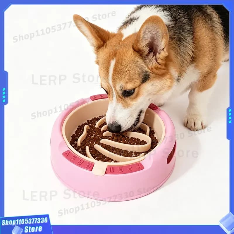 Silicone Pet Slow Feeder Bowl for Cats and Dogs Food Grade Licking Mat Wet Grain Dispenser Removable Easy Clean Universal