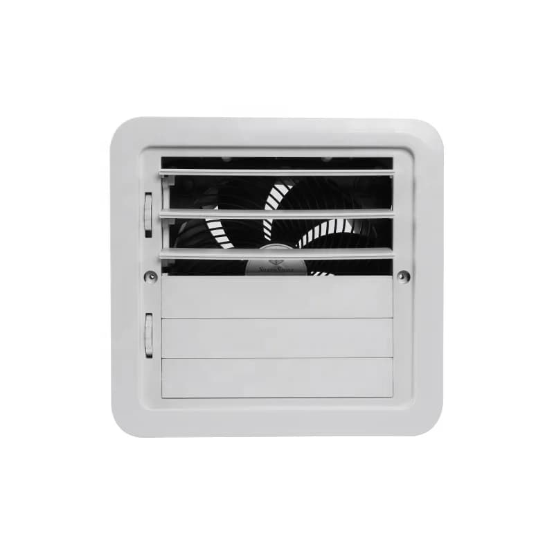 OEM RV Accessories 12V 3W White With Insect Net Adjustment Opening Manual Heat Dissipation Caravan Vent Exhaust Fan