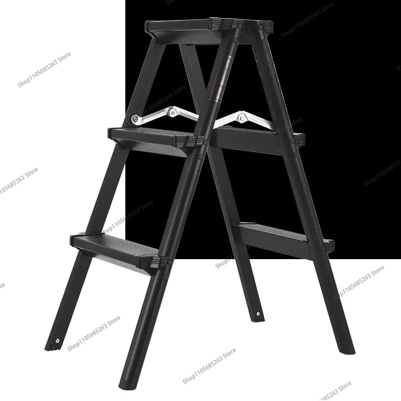 Multifunctional Folding Ladder Aluminum Alloy Telescoping Ladder Two-stage Three-stage Four-stage Household Ladder