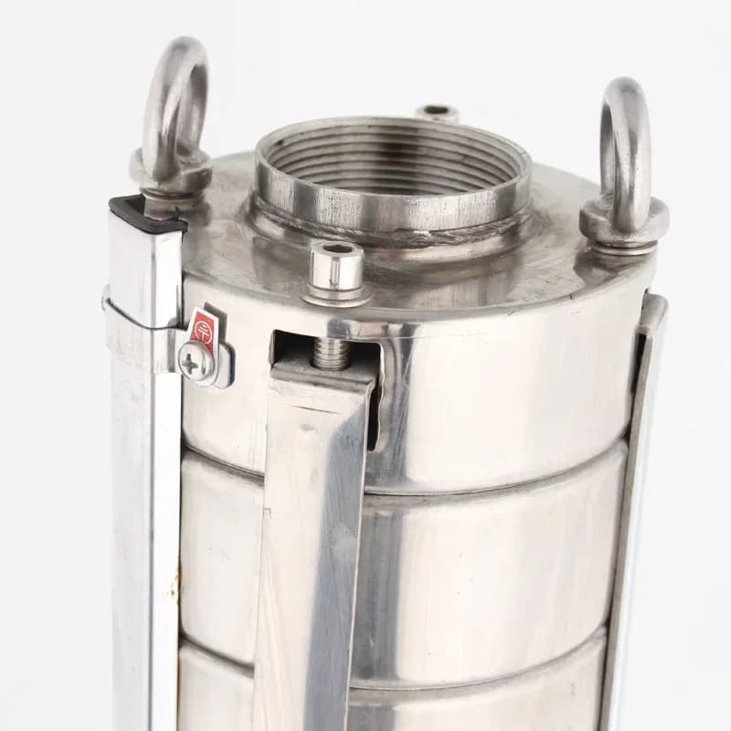 Industrial Household Large Flow Stainless Steel Multi-Stage Deep Well Pump Submersible Pump High Pump