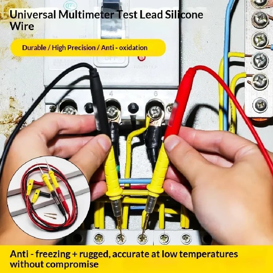Multimeter Probe Test Leads Universal Needle Tip Multi Meter Tester Lead Probe Wire Pen Cable 2026 NEW