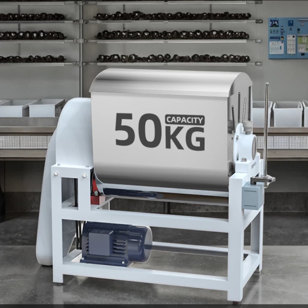 Professional 100kg Commercial Dough Mixer New Condition Factory Price For Wheat Bread Baking In Bread Factories