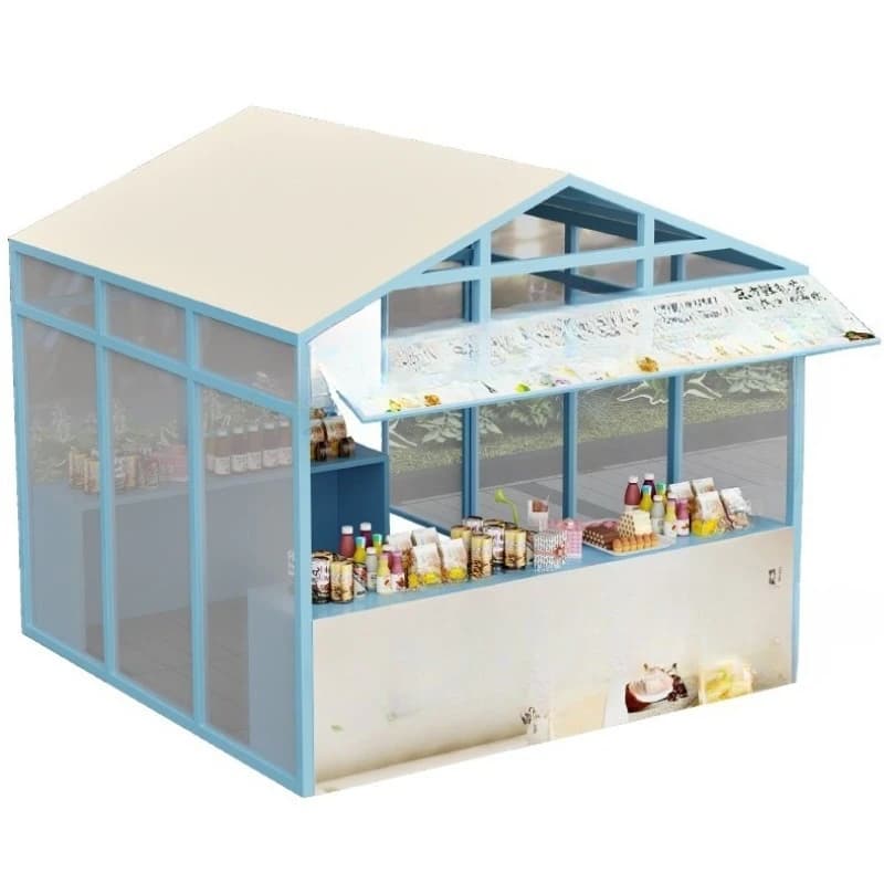 Market stall rack, commercial street square activity model house fully enclosed stall rack