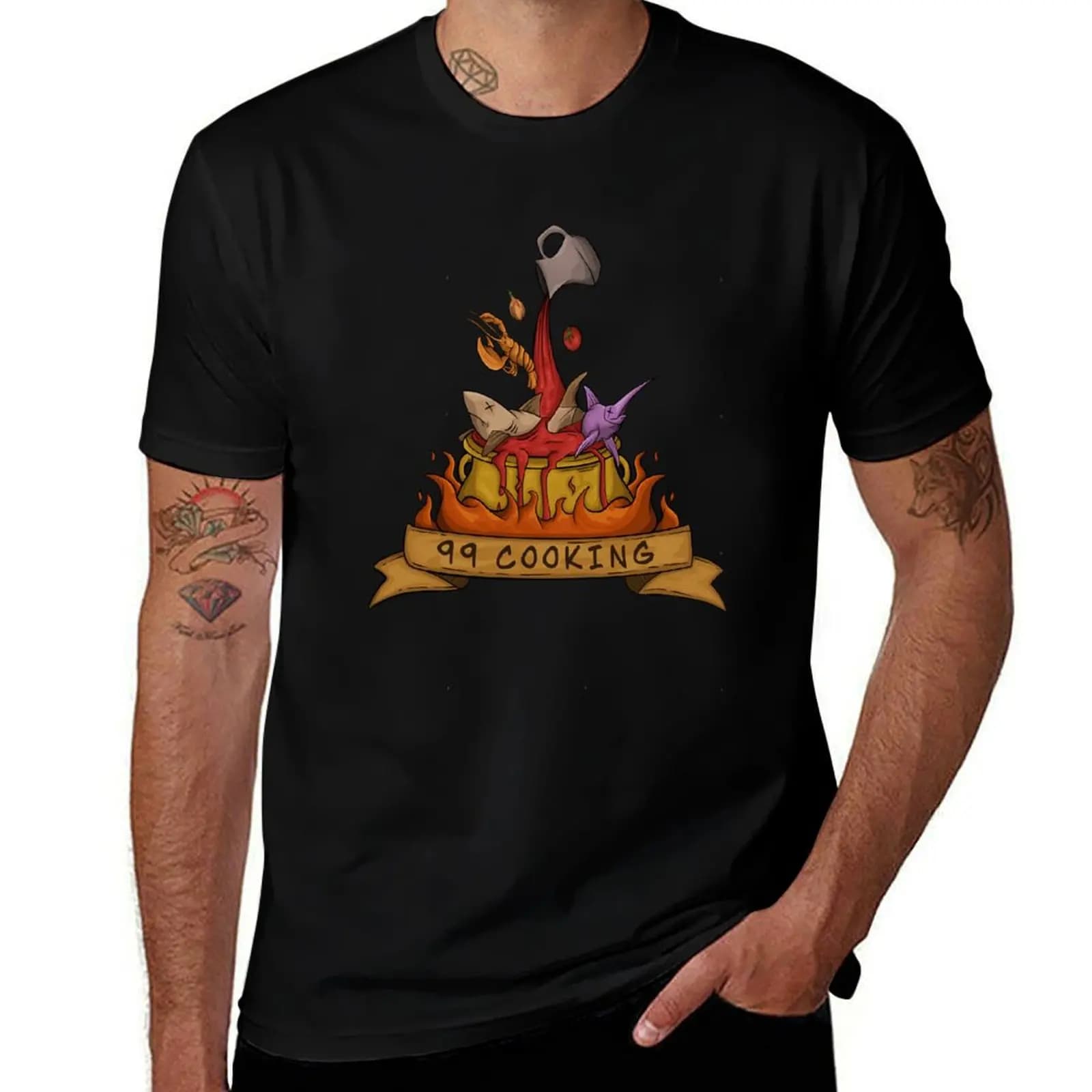 99 Cooking T-Shirt Summer Holiday T-Shirt
