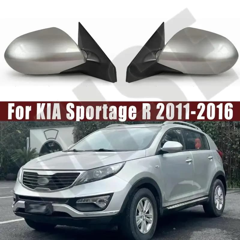 Car Accessories For KIA Sportage R 2011 2012 2013 2014 2015 2016 Auto Outside Door Rearview Mirror Assemblys 3PIN