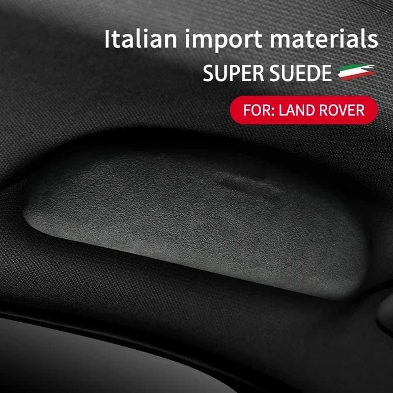 Super Suede Car Roof Sunglass Eyeglasses Glasses Case Holder For Land Rover Range Rover Velar Discovery Freelander Storage Box