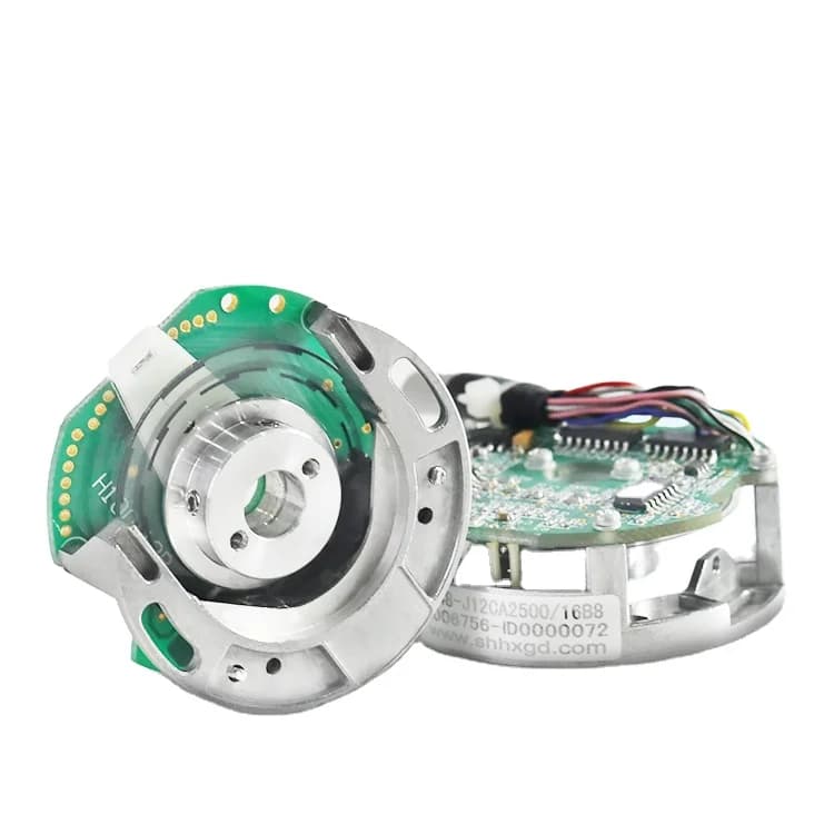 Z48 Bearingless 8mm Shaft Incremental Low Cost Optical Encoder 2048ppr Elevator Ring Encoder