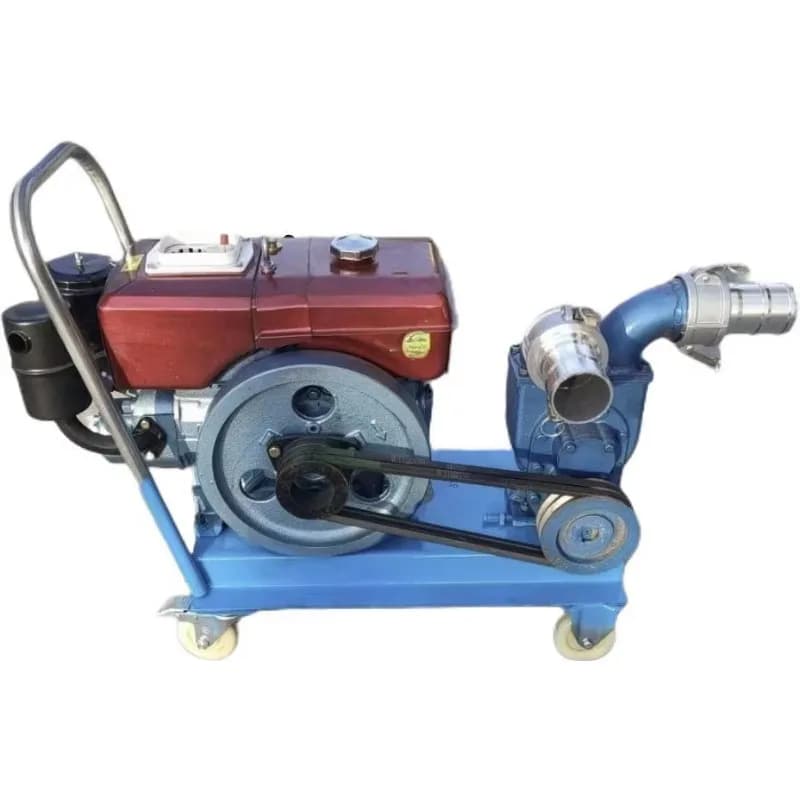 【HOT】Thickened Material Sewage Suction Pump Engine Drilling Mud Slurry Pump for Pig Cow Manure Agricultural Machinery