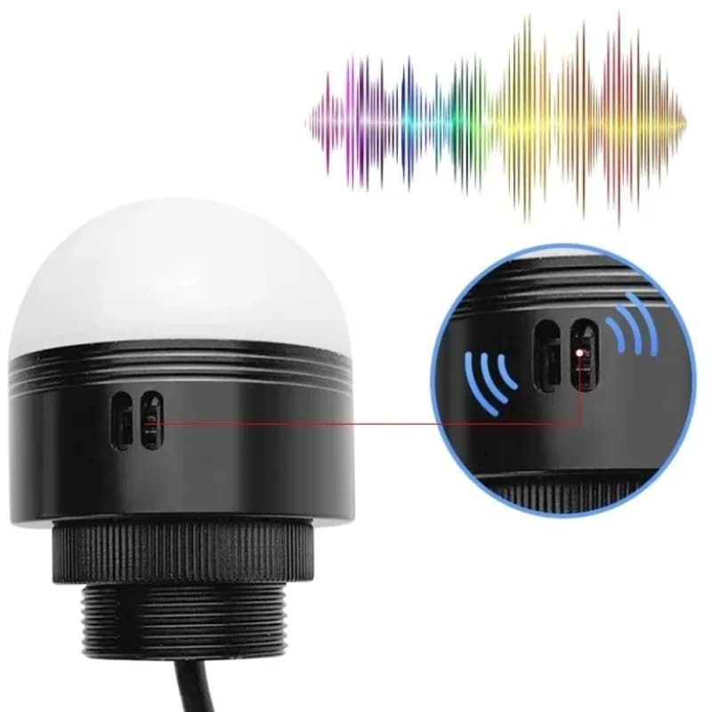 Four-color Condition Monitoring Sensor KL50 Series 12-24VDC Red/green/yellow/blue(pre-installed 300mm Long Cable M12 Five Cores)