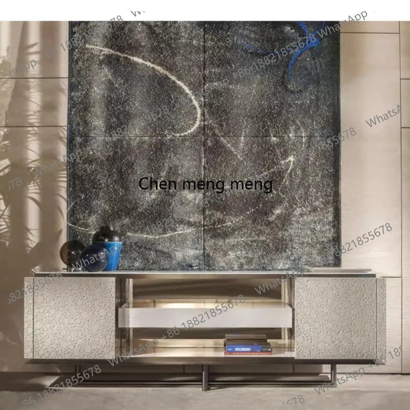 Modern Italian minimalist sideboard modern, household furniture locker, small apartment