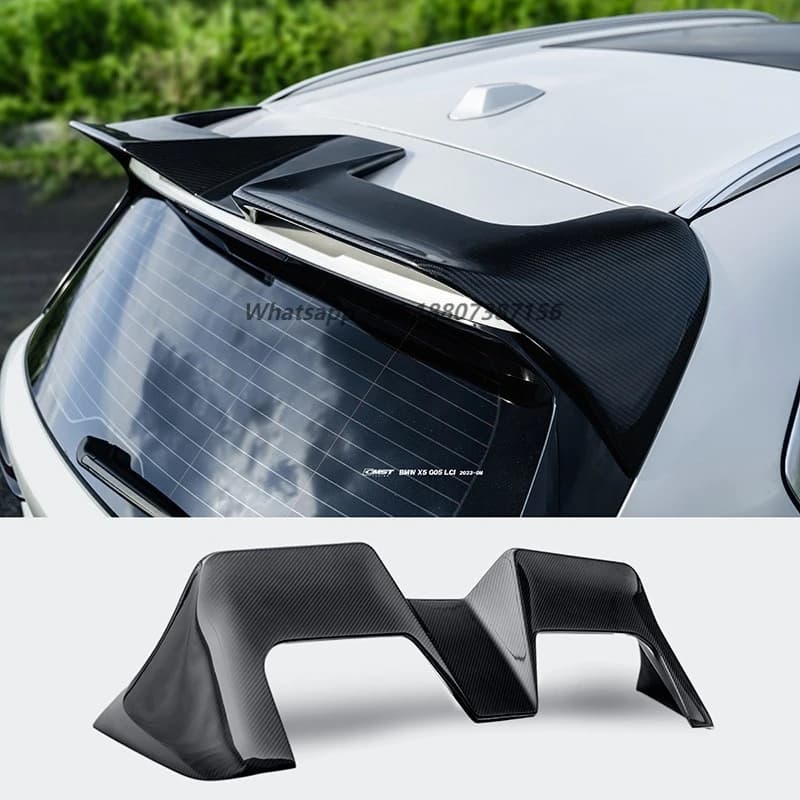 For X5 G05 Roof Spoiler Tail Fin Wing Dry Carbon Fiber Car Body Kits Modification Accessories CMST Style Genuine Product