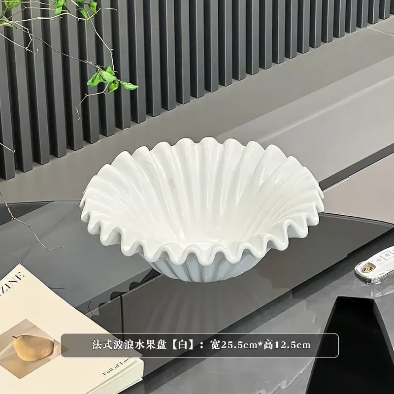 Storage Dining Table Art Ornament Medieval Decorative Coffee Table Simple Modern Fruit PlateW30