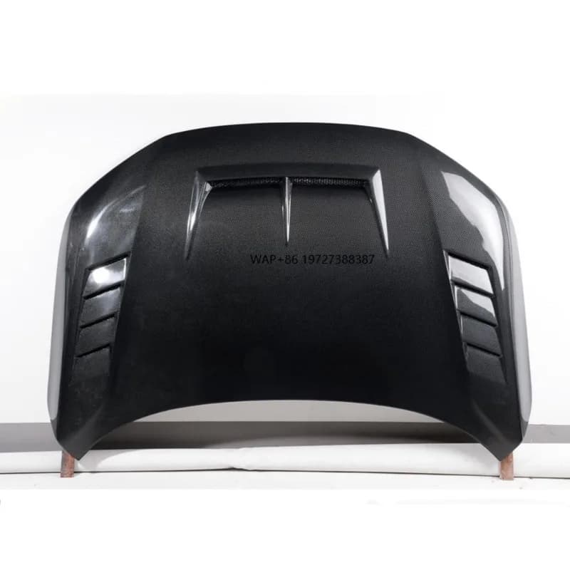 Real Carbon Fiber Car Engine Hood for 11th 2022+ Bonnet Cover Bodykit Parts Auto Accessories