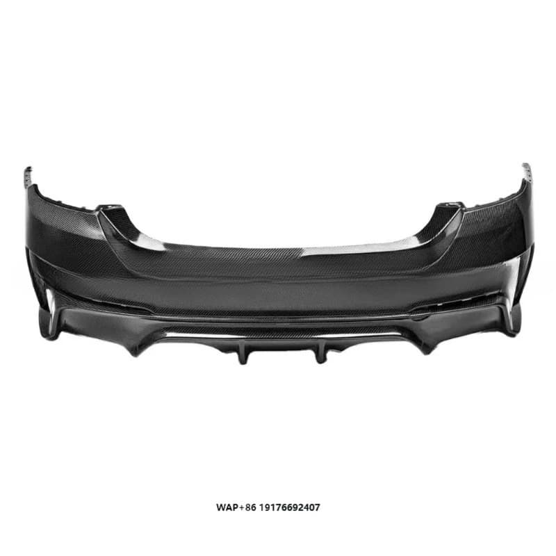 Modified and Upgraded 3D-Style Carbon Fiber Rear Bumper for  3 Series F30 F31 M3 M4 F80 F81 F82 Body Kits New Condition