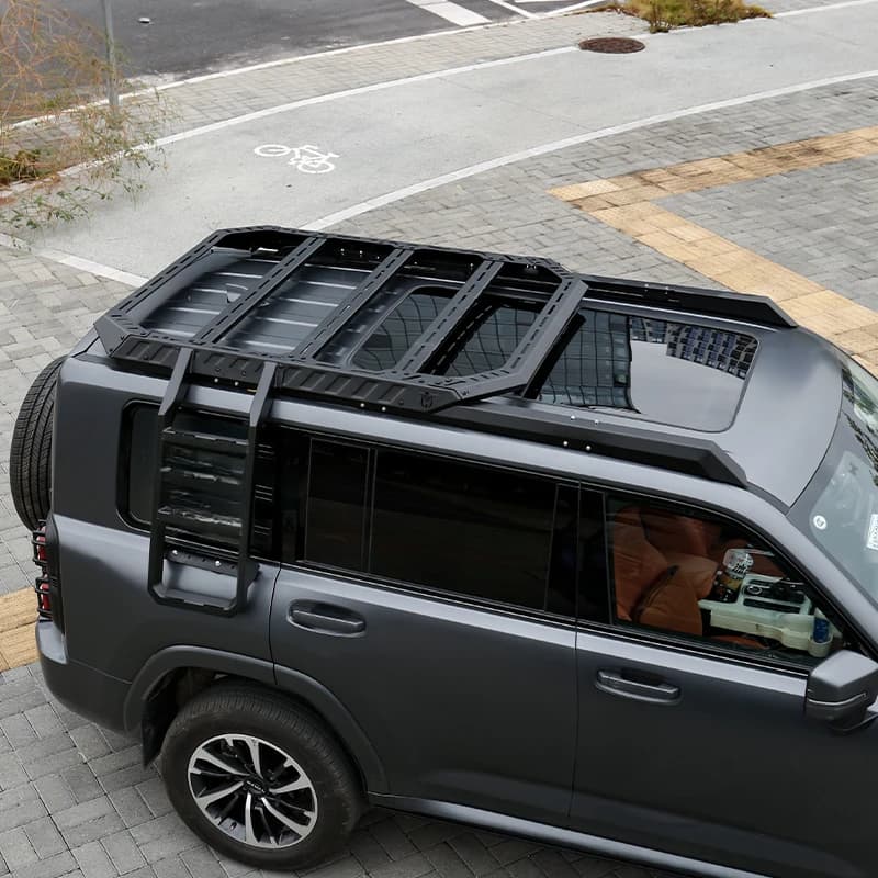 High Quality Blade-Shaped Expansion Roof Platform Universal Off Road Vehicle Exterior Modification Storage Accessories