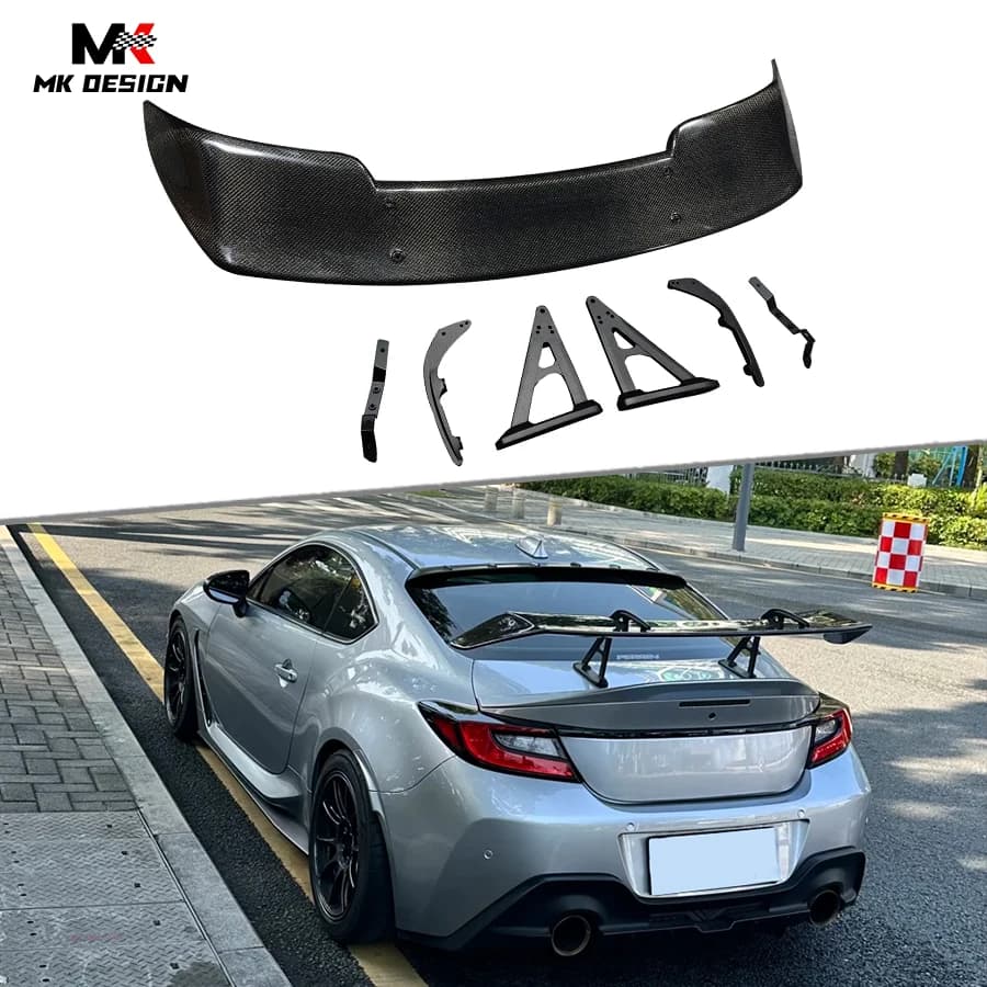 Carbon Fiber STI Style Rear Wing Spoiler for Subaru BRZ Toyota GR86 GT86 2012-2024 Rear Trunk Spoiler Boot Wing Car Accessories