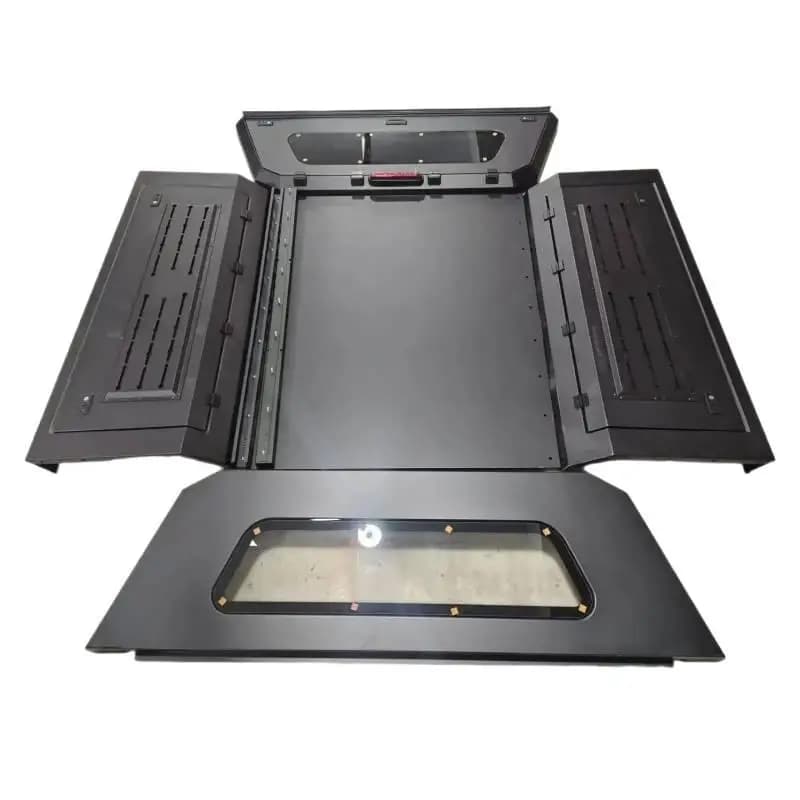 Auto Parts New Style Heavy-Duty Pickup Truck High Cover Canopy Topper For Off-Road Vehicle Models, Factory Supply