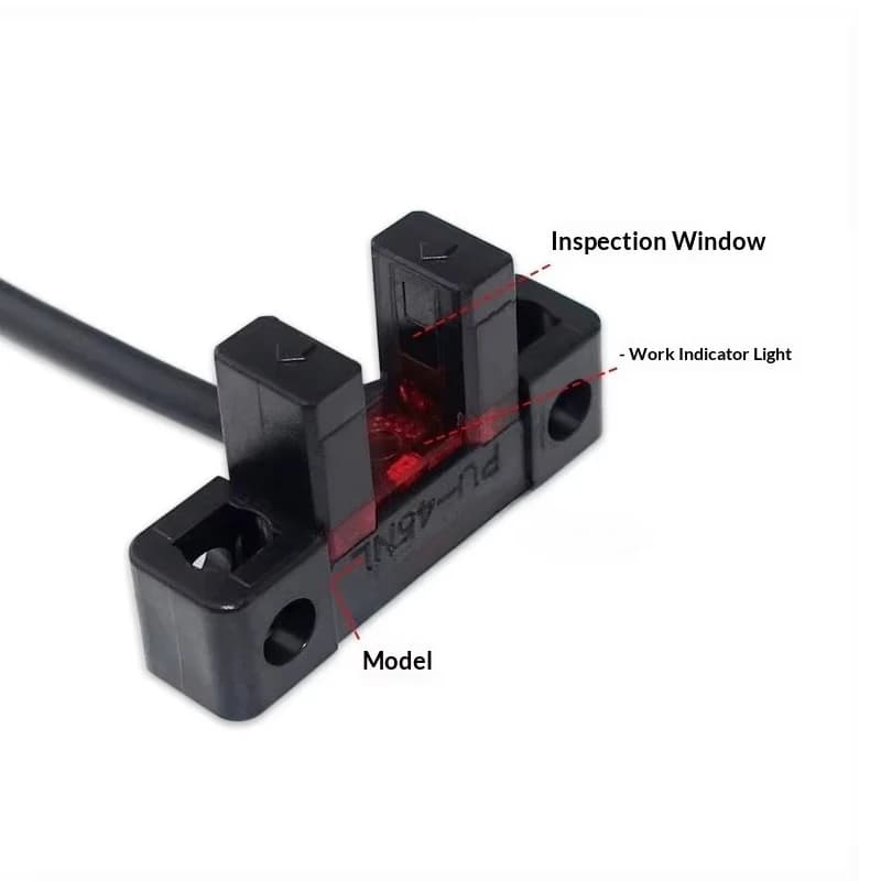 Precision Technology Wire Trough Photoelectric Sensor PU-45NL/PU-45NT/PU-45NY/PU-45NK Travel Module Limit Switch