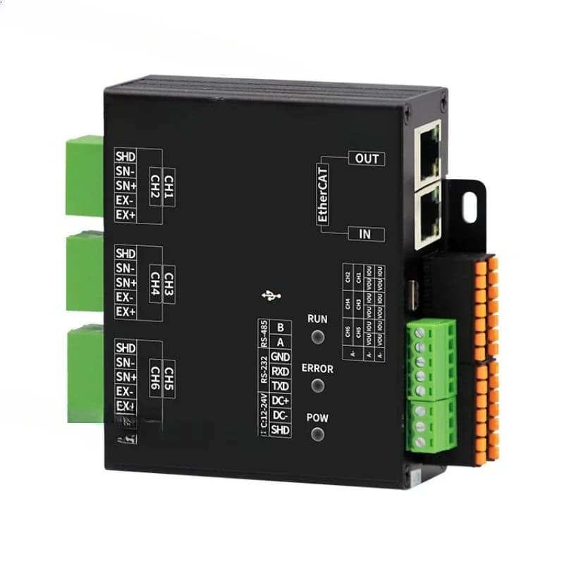 Six-channel digital analog 10v transmitter amplifier 6 in 6 out