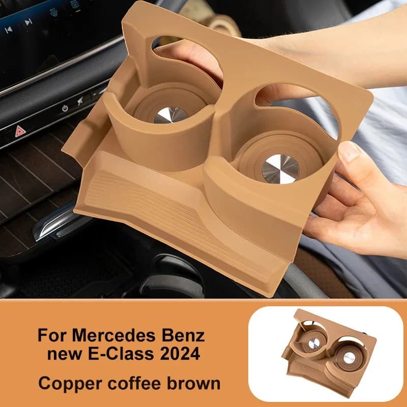 cup anti slip pad E300L silicone protective cover For  Mercedes Benz new C-Class GLC300L/C260L/C200L  2022-2024