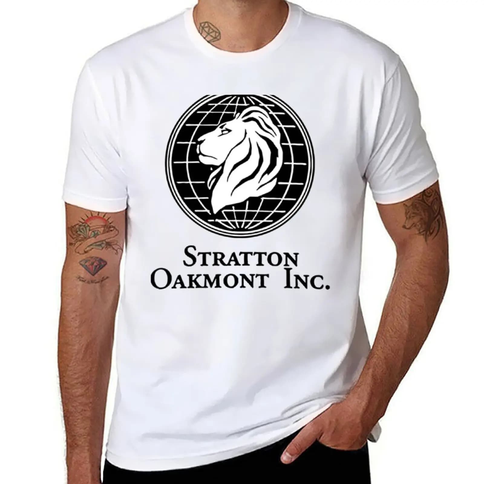 Stratton Oakmont Inc. T-Shirt T-Shirt man t shirt heavy cotton t shirts for man pack white T-Shirt