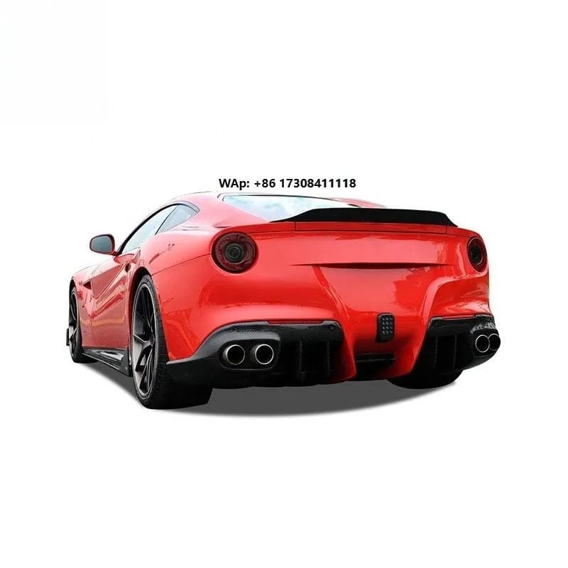 Superior Quality Rear Bumper Diffuser Lip for F12 Model Car Parts DNC Style