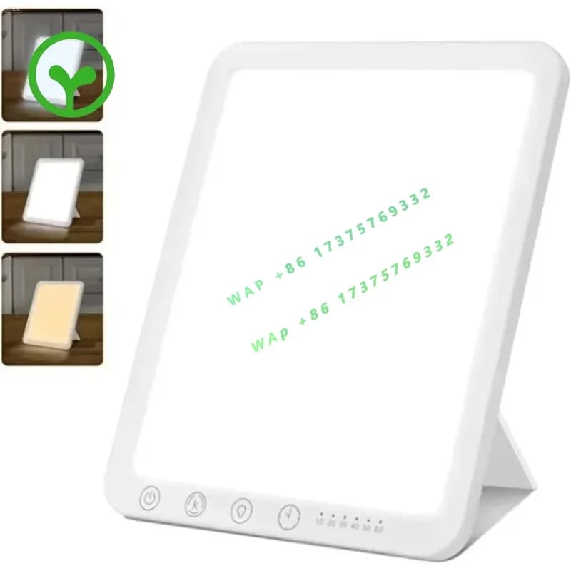 26 Style【Best-selling】Sad Light Therapy Lamp Seasonal Affective Disorder Treatment Lamp Adjustable 3-mode Timing Remote Control