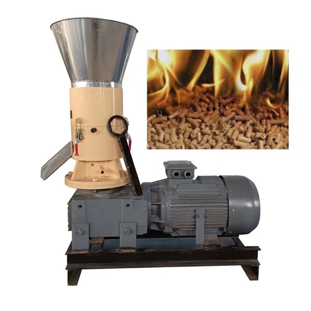 Biomass Wood Pellet Making Machine Wood Pellets Making Machine From Olive Leaf